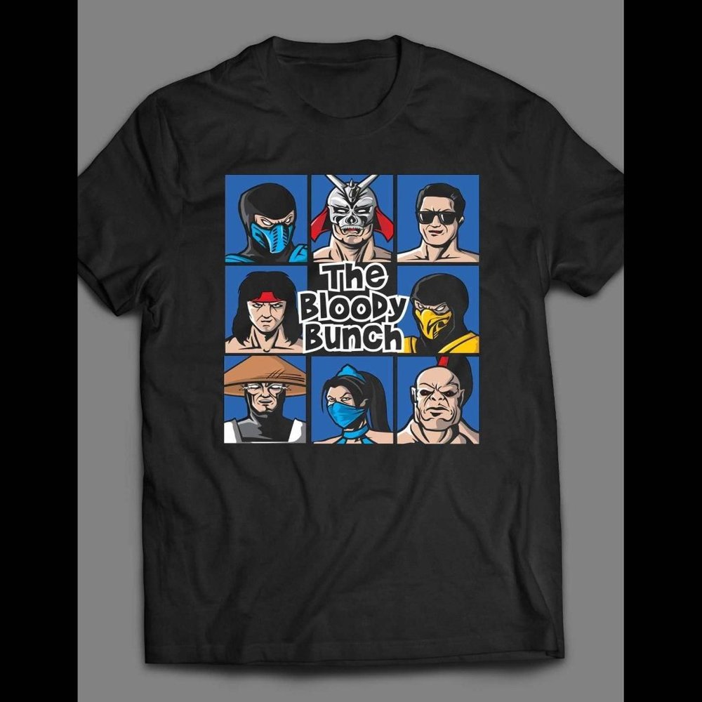 THE BLOODY KOMBAT BUNCH GAMER SHIRT